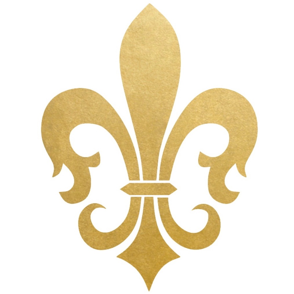 FLASH TATTOO Fleur-De-Lis Party Tats 10 per pack